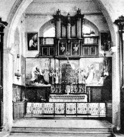 L'orgue du Schauenberg dans le chœur.